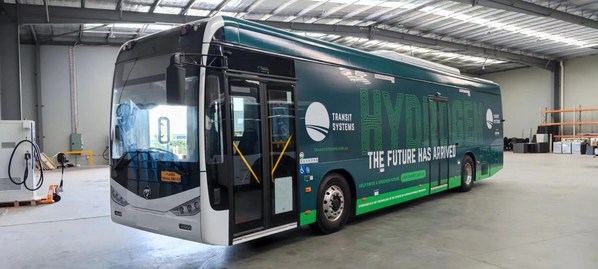 Bus Berbahan Bakar Hidrogen Pertama di Australia Telah Tiba