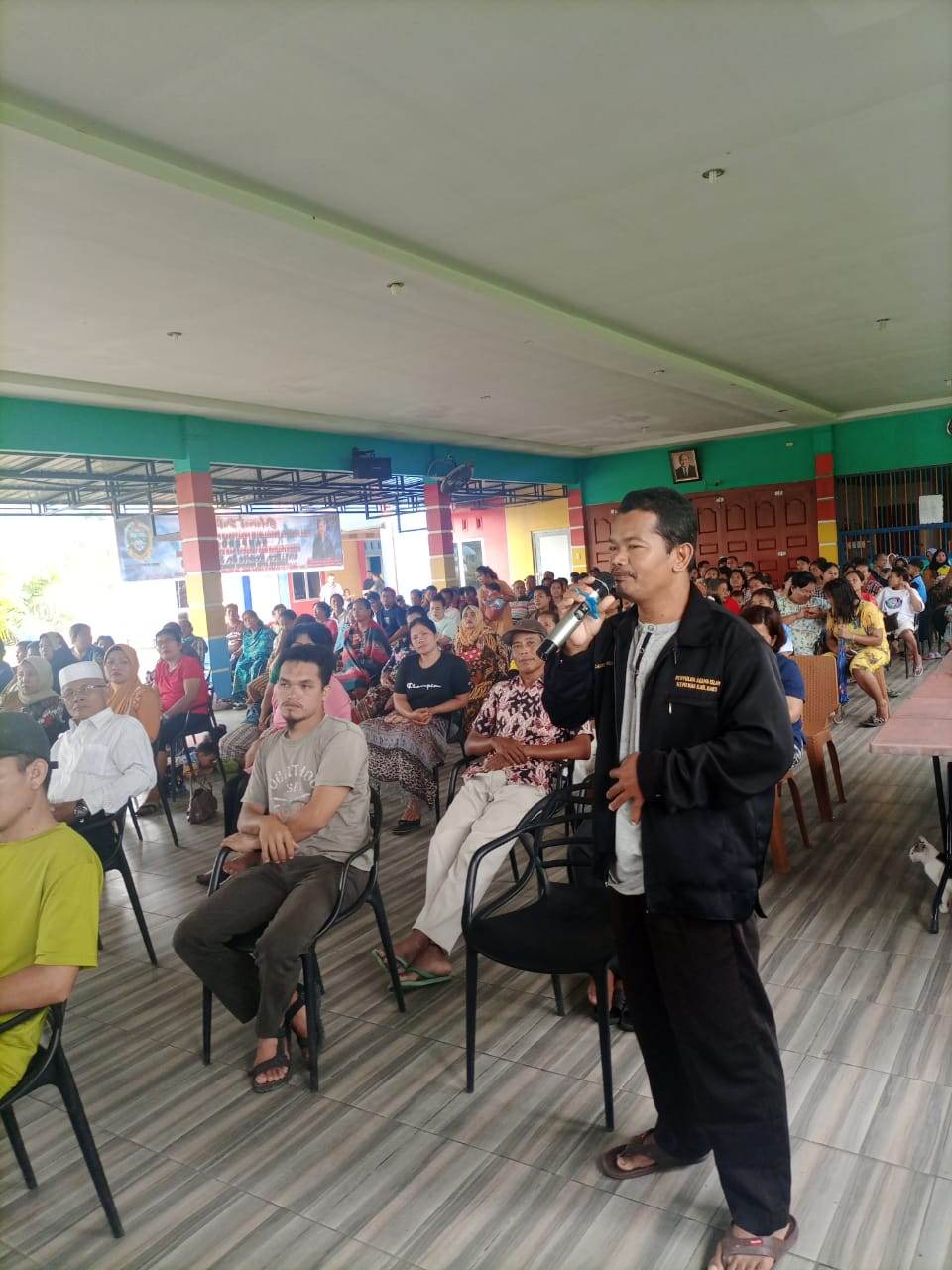 KARANG TARUNA PAPARKAN ASPIRASI WARGA KECAMATAN LAUBALENG DI RESES ANGGOTA DPRD